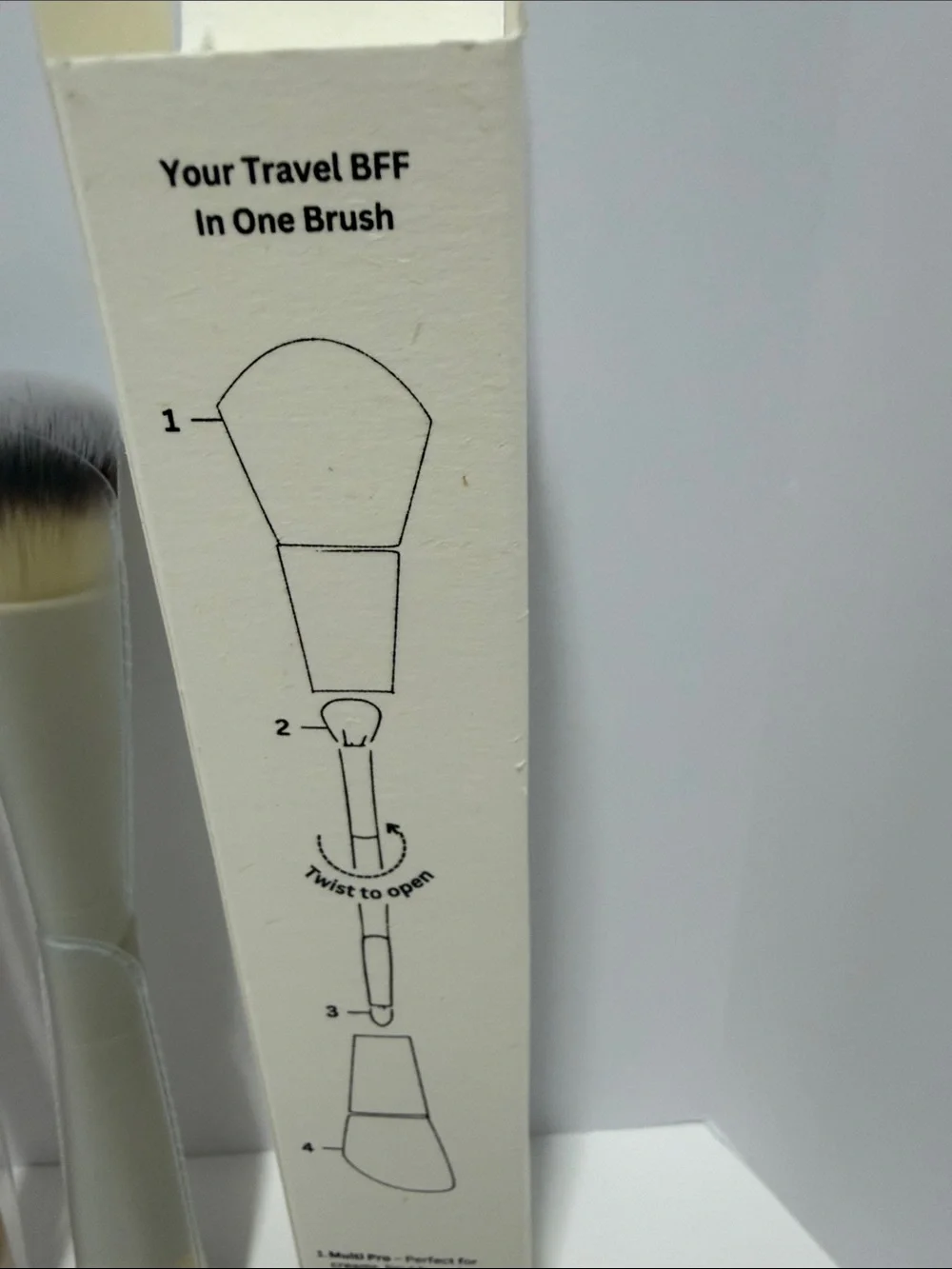 tarte concealer Makeup Brush Kylie 04, glameli 4 in 1 travel new